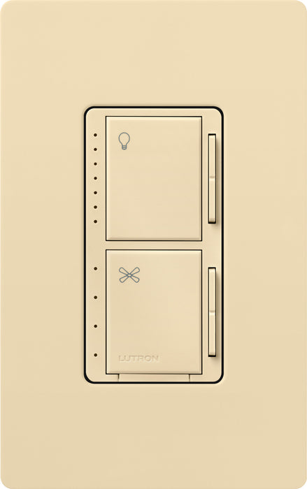 Lutron Maestro 1.5A/75W Fan/Light Speed Control Ivory Clamshell (MACL-LFQH-IV)