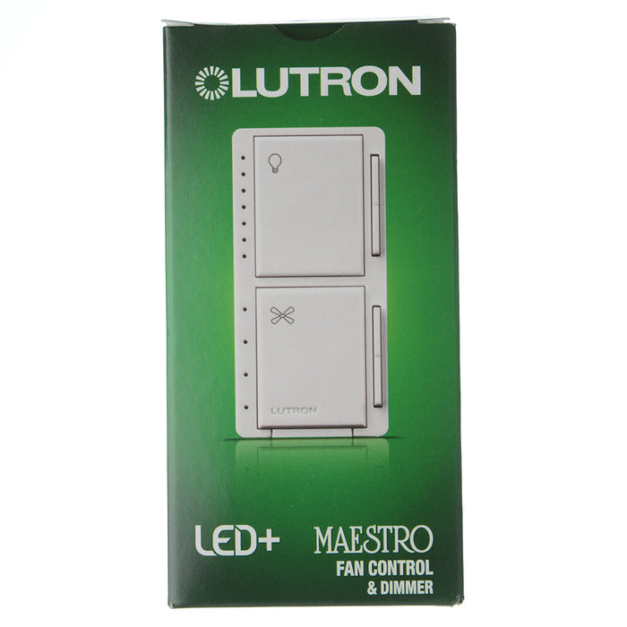 Lutron Maestro 1.5A/75W Fan/Light Speed Control Light Almond (MACL-LFQ-LA)