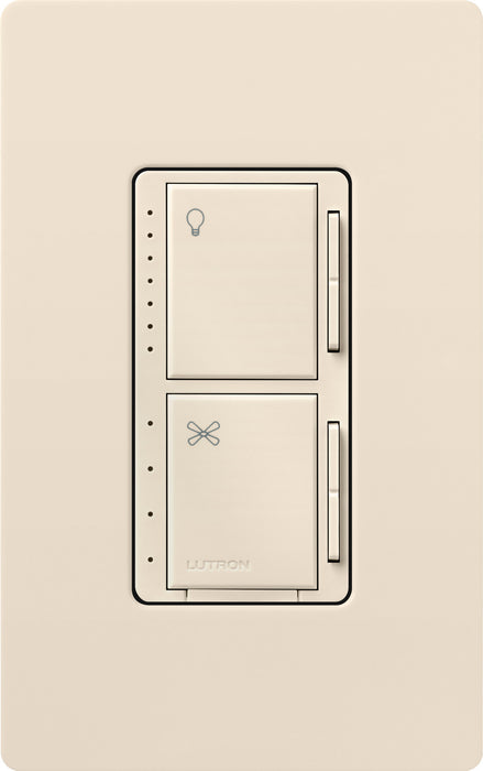 Lutron Maestro 1.5A/75W Fan/Light Speed Control Light Almond Clamshell (MACL-LFQH-LA)