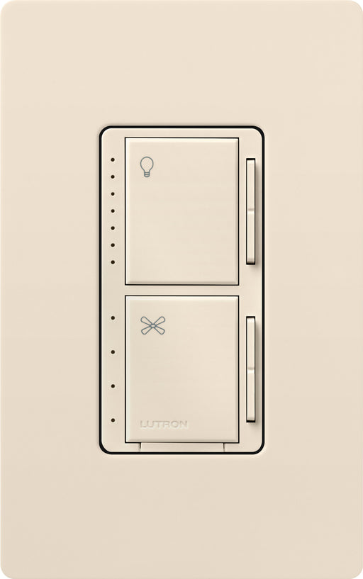 Lutron Maestro 1.5A/75W Fan/Light Speed Control Light Almond Clamshell (MACL-LFQH-LA)