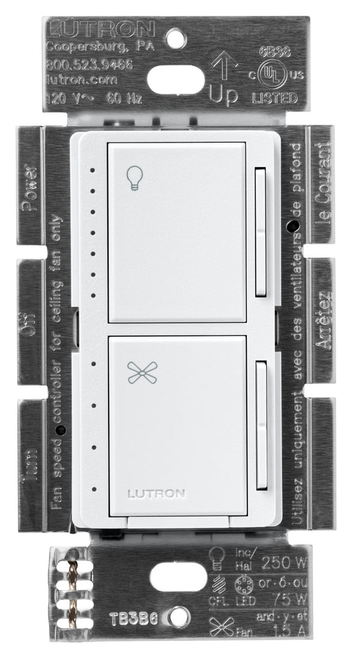 Lutron Maestro 1.5A/75W Fan/Light Speed Control Palladium (MACL-LFQ-PD)