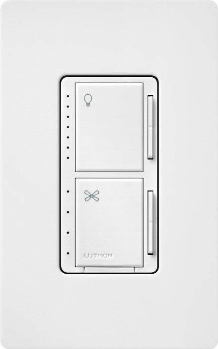 Lutron Maestro 1.5A/75W Fan/Light Speed Control Snow (MACL-LFQ-SW)