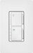 Lutron Maestro 1.5A/75W Fan/Light Speed Control Snow (MACL-LFQ-SW)