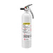 Kidde MAR110 Mariner 110 Fire Extinguisher 1-A:10-B:C 2.5 Pound Nylon Strap Bracket White Disposable With Stainless Steel Handle/Lever (21030899)