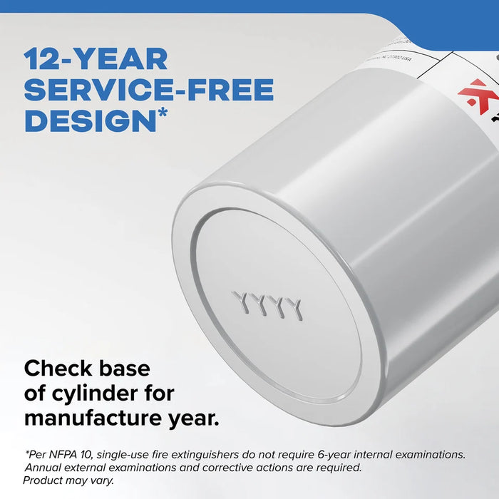 Kidde MAR340 Mariner 340 Fire Extinguisher 3-A:40-B:C 5 Pound (21031423)