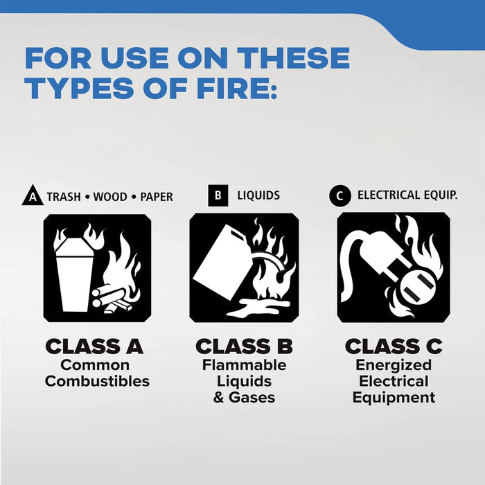 Kidde MAR340 Mariner 340 Fire Extinguisher 3-A:40-B:C 5 Pound (21031423)