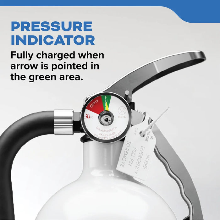 Kidde MAR340 Mariner 340 Fire Extinguisher 3-A:40-B:C 5 Pound (21031423)