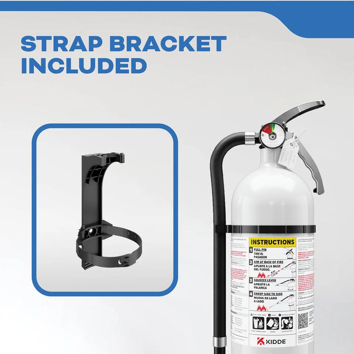 Kidde MAR340 Mariner 340 Fire Extinguisher 3-A:40-B:C 5 Pound (21031423)