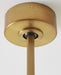 Generation Lighting Adler 60 Inch Ceiling Fan Burnished Brass Finish (3ADR60BBS)