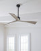 Generation Lighting Adler 60 Inch Ceiling Fan Aged Pewter Finish (3ADR60AGP)