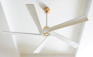 Generation Lighting Aspen 70 Inch Ceiling Fan Burnished Brass Finish (5ASPR70BBS)