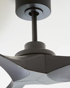 Generation Lighting Collins 60 Inch Ceiling Fan Midnight Black Finish (3CLNCSM60MBK)