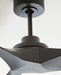 Generation Lighting Collins 60 Inch Ceiling Fan Midnight Black Finish (3CLNCSM60MBK)