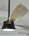 Generation Lighting Destin 57 Inch LED Ceiling Fan Aged Pewter Finish (3DSTR57AGPD)