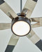 Generation Lighting Loft 96 Inch LED Ceiling Fan Midnight Black Finish (6LFR96MBKD)