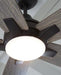 Generation Lighting Lowden 60 Inch Ceiling Fan 120V 3000K 90 CRI 715Lm Aged Pewter (5LWDSM60AGPD)