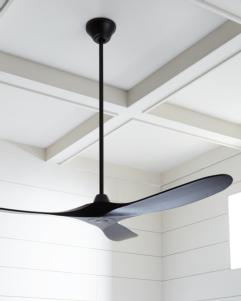 Generation Lighting Maverick 60 Inch Ceiling Fan Matte Black Finish (3MAVR60BKBK)