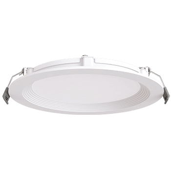 Green Creative MFR6/9CCT5S/DUALDIM 6 Inch Multifit Round Slim Downlight CCT Selectable 2700K/3000K/3500K/4000K/5000K 120-277V DualDim Triac/ELV At 120V/0-10V (36999)