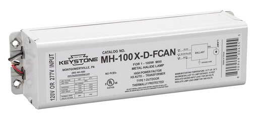 Keystone 100W Metal Halide 120/277V F-Can (MH-100X-D-FCAN 3/1)