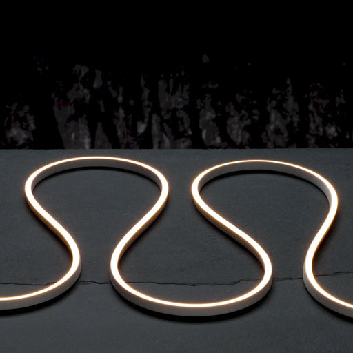 American Lighting 4Mm X 6Mm Neon 16.4 Foot Reel 4000K 24V DC 4 Foot Lead And 4 Foot Tail (MIN4X6-40K-16)