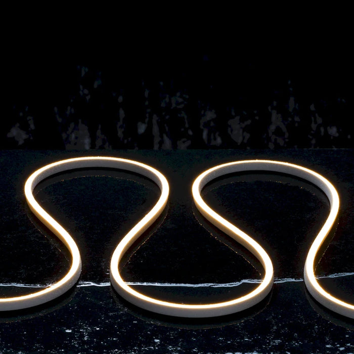 American Lighting 4Mm X 6Mm Neon 16.4 Foot Reel 4000K 24V DC 4 Foot Lead And 4 Foot Tail (MIN4X6-40K-16)