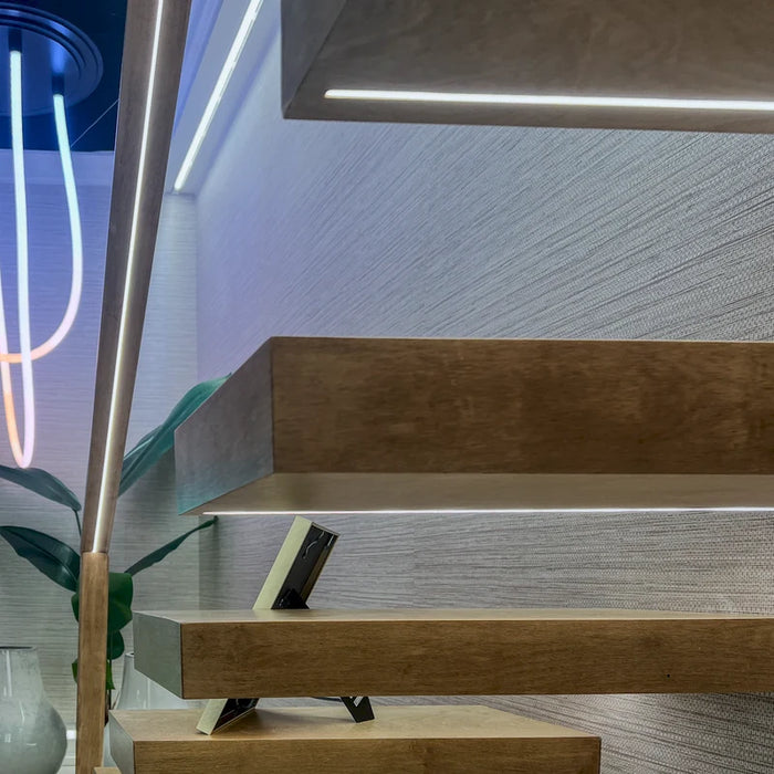 American Lighting 4Mm X 6Mm Neon 16.4 Foot Reel 4000K 24V DC 4 Foot Lead And 4 Foot Tail (MIN4X6-40K-16)