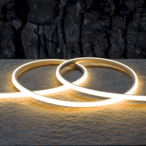 American Lighting 6Mm X 6Mm COB Neon 16.4 Foot Reel 3000K 24V DC 4 Foot Lead And 4 Foot Tail (MIN6X6-30K-16)