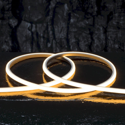 American Lighting 6Mm X 6Mm COB Neon 16.4 Foot Reel 3000K 24V DC 4 Foot Lead And 4 Foot Tail (MIN6X6-30K-16)