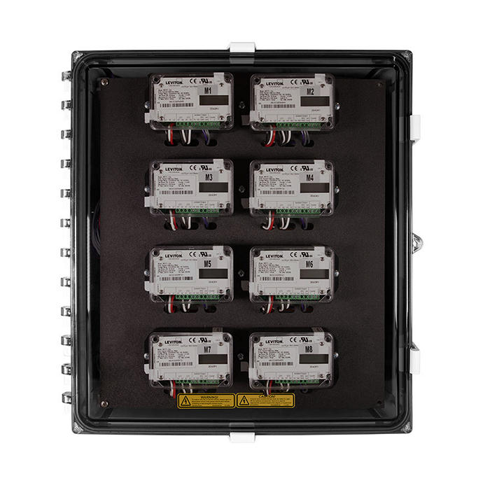 Leviton Mini Meter MMU 7 X 200A Large System (MLT07-2WB)
