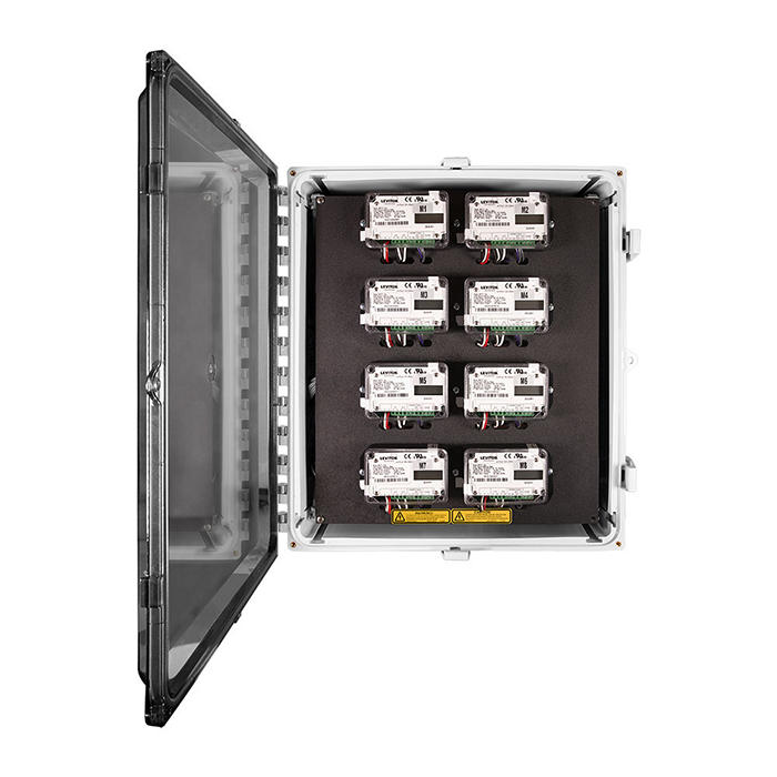 Leviton Mini Meter MMU 8 X 200A Large System (MLT08-2WB)