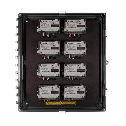 Leviton Mini Meter MMU 7 X 200A Large Terminals Only (MLT07-2T0)