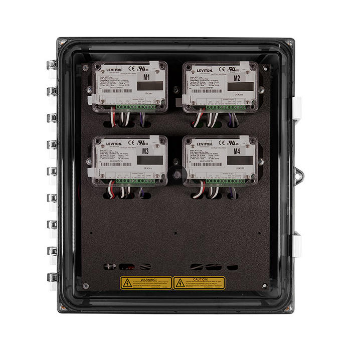 Leviton Mini Meter MMU 4 X 200A Medium HDPM (MMT04-2H0)