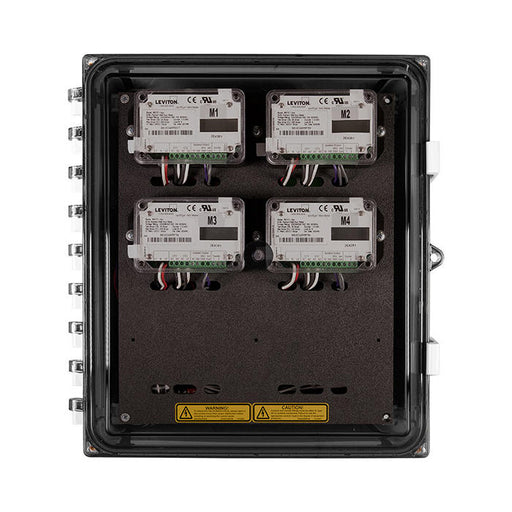 Leviton Mini Meter MMU 4 X 200A Medium Terminals Only (MMT04-2T0)
