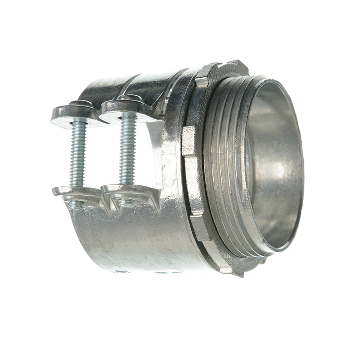 MORRIS 2-1/2 Inch Straight Squeeze Box Connector (15117)