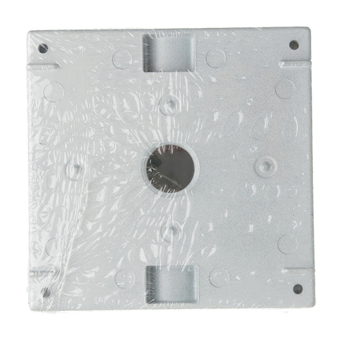 MORRIS Weatherproof 2-Gang Box 3-1/2 Inch Holes White (36212)