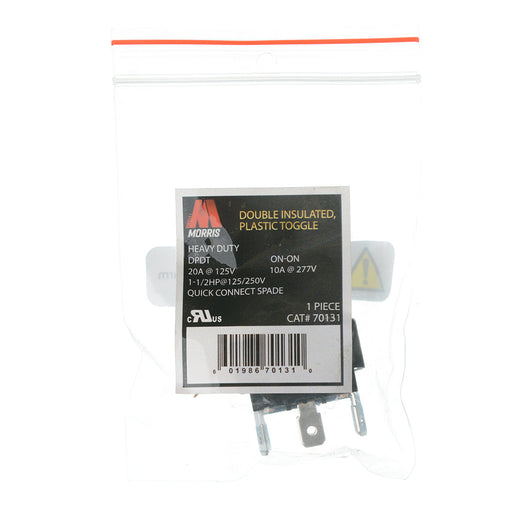 MORRIS Toggle Switch DPDT On-On (70131)