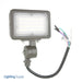 MORRIS 15W LED Small Flood CCT Selectable 3000K/4000K/5000K 120-277V Bronze With Photocontrol (71531B)