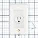 MORRIS 1-Gang Recessed Receptacle With Wall Plate (84005)