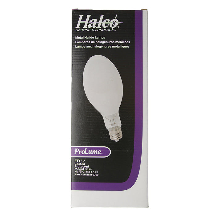 Halco MP400/C/BU 400W HID ED37 3700K 65 CRI Mogul EX39 Base Dimmable Metal Halide Bulb ANSI #M59 (60700)