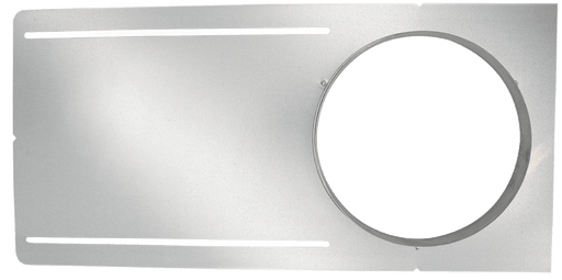 Lotus LED Lights 6 3/8 Inch Hole 13 Inch Plate With 1 1/4 Inch Flange For 6 Inch Fire Rated Models 2 X 5/8 Inch Drywall Installations (MP6-114FR)