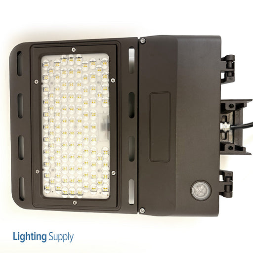 Best Lighting Products Multi-Purpose Area Luminaire Selectable Lumen/CCT 14000Lm/20000Lm/24000Lm 3000K/4000K/5000K Type III Universal 120-277V AC No Receptacle (MPALPRO-24L-LKFS-T3)