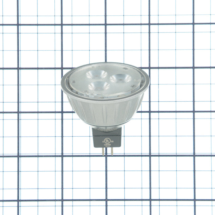 Halco MR16NFL10/830/LED 3W LED MR16 3000K 10V-15V 82 CRI GU5.3 Base Dimmable Bulb (81079)