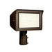 Maxlite 114078 Adjustable Beam Slim LED Flood Selectable 100W/130W/150W 3000K/4000K/5000K 120-277V 0-10V Dimming Bronze Knuckle Slipfitter Photocell 20Ka Surge (MSF150UA-WCSBKPCTAS)