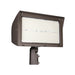 Maxlite 113996 Adjustable Beam LED Slim Flood Selectable 210W/250W/320W 3000K/4000K/5000K 277-480V Bronze Knuckle Slipfitter 7-Pin Receptacle Shorting Cap 20Kva (MSF320HA-WCSBKPR7TAS)
