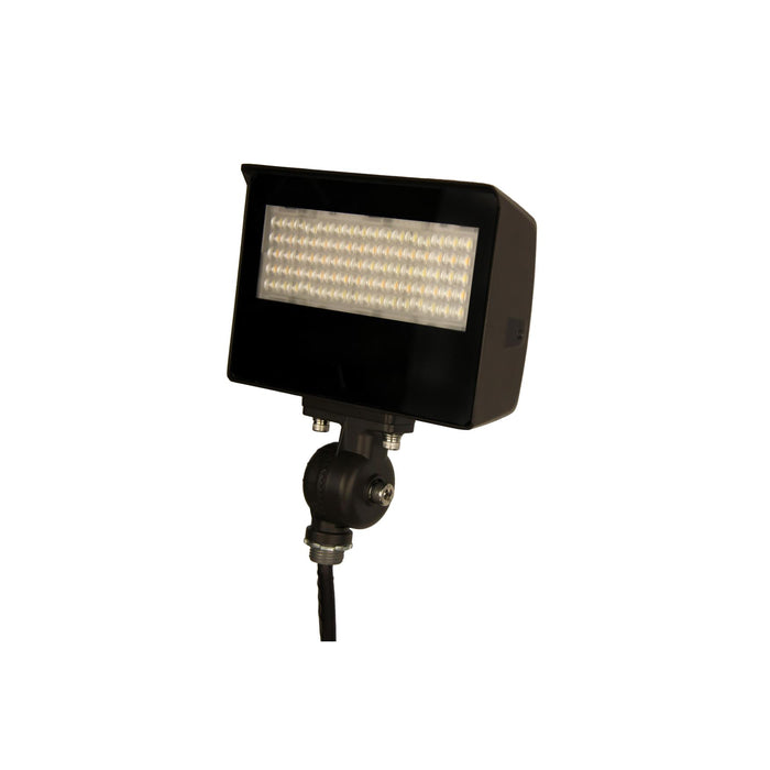 Maxlite 113678 LED Slim Flood Selectable 10W/25W/35W 3000K/4000K/5000K 120-277V Adjustable Beam Bronze Photocell TAA (MSF35UA-WCSBKTYPCTA)