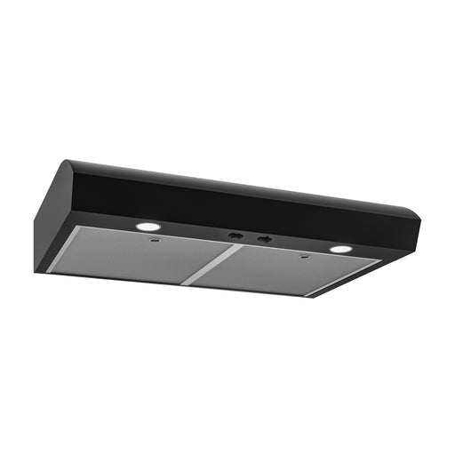 Broan-NuTone Mantra 1 Series 30 Inch Under Cabinet Range Hood 350 CFM LED 30 Black (MTR1303BL)