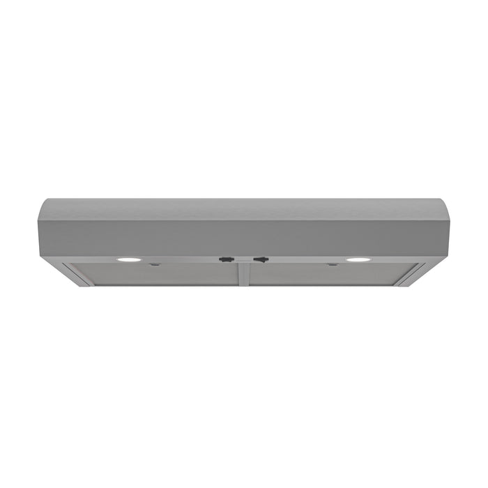 Broan-NuTone Mantra 1 Series 30 Inch Under Cabinet Range Hood 350 CFM LED 30 Stainless Steel (MTR1303SS)