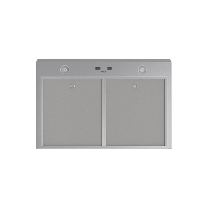 Broan-NuTone Mantra 1 Series 30 Inch Under Cabinet Range Hood 350 CFM LED 30 Stainless Steel (MTR1303SS)