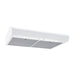 Broan-NuTone Mantra 1 Series 30 Inch Under Cabinet Range Hood 350 CFM LED 30 White (MTR1303WW)