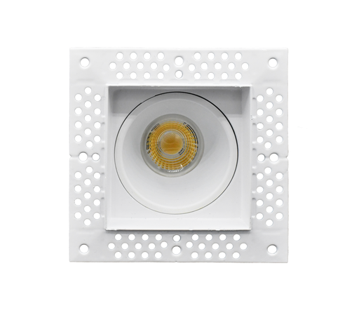 GM Lighting MiniTask 2 Inch Square Trimless Mini Downlights Fixed CCT Selectable 2700K/3000K/3500K/4000K/5000K White (MTST2-5CCT-W)